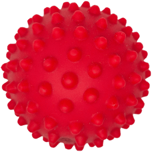 Roter Igelball